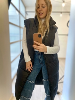 Chaleco Puffer Largo