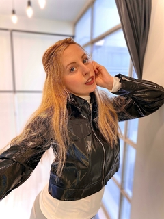 Campera de Charol - L - comprar online