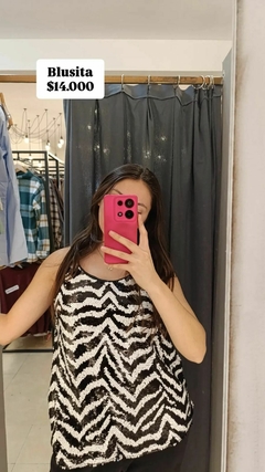 Blusa Lentejuelas Importada