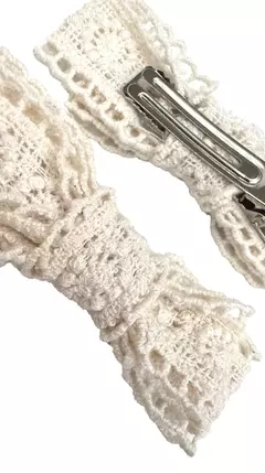 MOÑO DOBLE BEIGE - comprar online