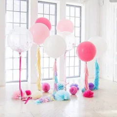 PIÑATA PASTEL 24" (60 CM) (varios colores)