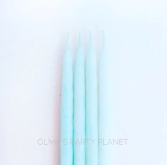 VELA FINA GIBRÉ CELESTE PASTEL