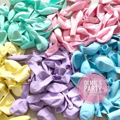 GLOBO PASTEL AMARILLO 9" - Olmil´s Party Planet