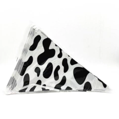 BANDERÍN TRIÁNGULOS VACA - comprar online