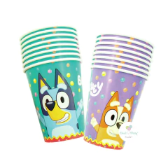 VASO BLUEY x6 - comprar online