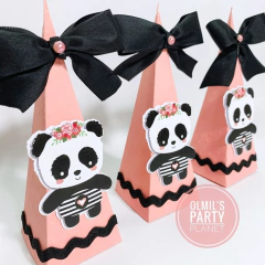 CAJA CONO PANDA SHABBY x6