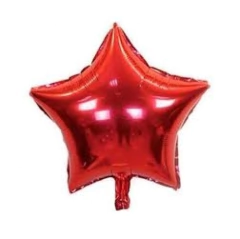 GLOBO ESTRELLA ROJA 45CM