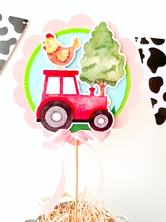 TOPPERS XL ANIMALITOS DE LA GRANJA 3D (2 colores) - comprar online