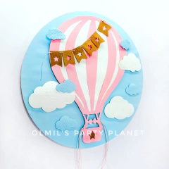 Imagen de COMBO GLOBO AEROSTÁTICO SHABBY FULL