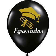 GLOBO EGRESADOS 12"
