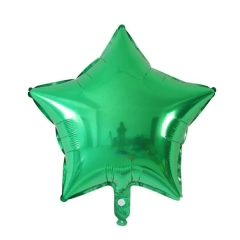 GLOBO ESTRELLA VERDE 45CM