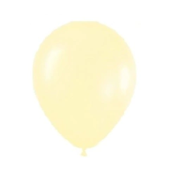GLOBO PASTEL AMARILLO 12"
