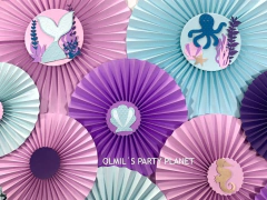 SET DE ROSETAS SIRENA x9