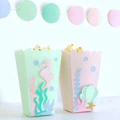 CAJA POCHOCLERA SIRENA x6 (2 colores)