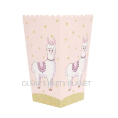 CAJA POCHOCLERA LLAMA & CACTUS x6