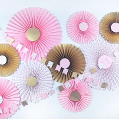 SET DE ROSETAS P/ PARED x3 (varios colores)