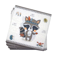SERVILLETA MAPACHE x6