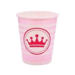 VASO CORONA PERLADO x6
