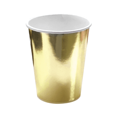 VASO DORADO x6