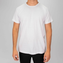 REMERA BASICA LISA (Blanca) en internet