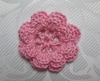 Flor de crochê GG 5,5 cm VÁRIAS CORES - cod 5062