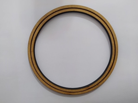 Bastidor redondo sem regulagem de MDF recorte a laser VÁRIOS TAMANHOS - cod 7431