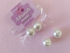 Pérola 12mm bege - 2 unidades  - cod 9878