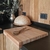 Tabla de madera para cortar y picar con tope 42x30 - comprar online