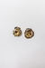 Brinco coral banhado a ouro 18k - comprar online