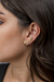Brinco ear cuff estrelas banhado a ouro 18k