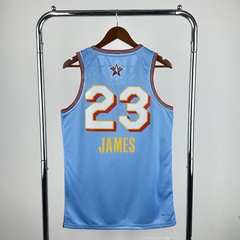Camisas All Star 2025 - Curry 30, Doncic 77, James 23, Jokic 15 - loja online