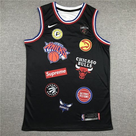Camisas NBA Supreme 94 - Preto/Branco