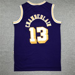 Imagem do Camisa Los Angeles Lakers Retrô - Bryant 8/24, Johnson 32, Chamberlain 13, Abdul-Jabbar 33