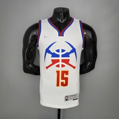 Camisa Denver Nuggets Silk - Jokic 15, Murray 27, Gordon 50 - loja online