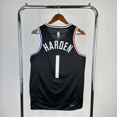 Camisa Los Angeles Clippers Silk - Leonard 2, George 13, Harden 1 - loja online
