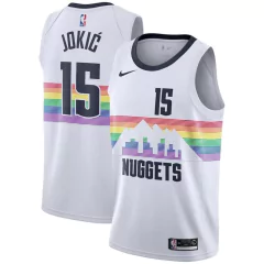 Camisa Denver Nuggets City Edition - Jokic 15, Murray 27