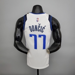 75 ANOS - Camisa Dallas Mavericks Silk - Doncic 77 na internet