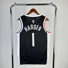 Camisa Los Angeles Clippers 2021 Silk - Leonard 2, George 13, Harden 1 - loja online