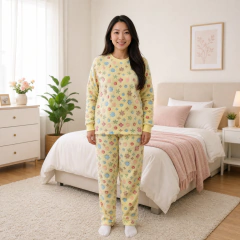 Pijama Adulto e Infantil Fleece Longo Quentinho Peludinho Inverno Brilha no escuro - Patrulha Street - Moda Bebê e Infantil