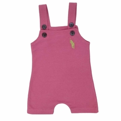 Imagem do Jardineira Bebê e Infantil em Tecido Piquet com Bordado - 9001