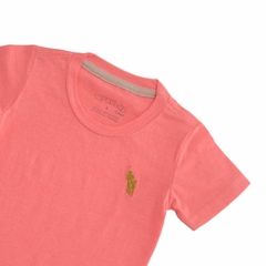 Imagem do Camiseta Infantil 4 ao 8 Básica Manga Curta com Bordado - 6046B