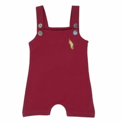 Jardineira Bebê e Infantil em Tecido Piquet com Bordado - 9001 - comprar online