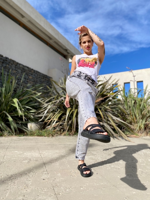 Sandalias POP 115 negro, Caribe