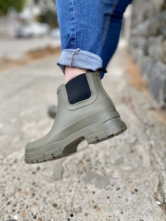 Bota de lluvia RAIN verde - comprar online