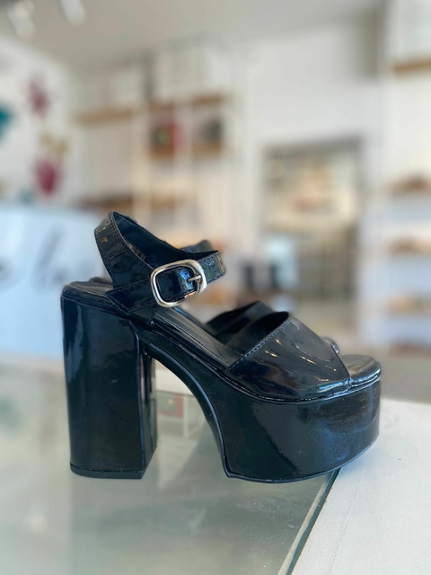 Sandalia PAULA 4600, negro Rocio