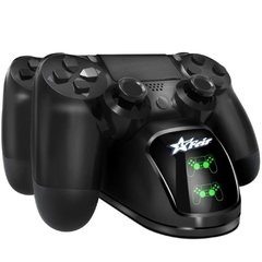 SUPORTE CARREGADOR BASE PARA 2 CONTROLES PS4- FEIR FR-1401