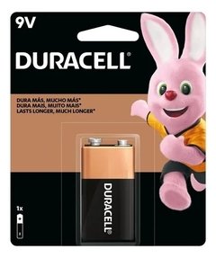 BATERIA DURACELL 9V ALKALINA