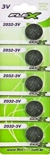 BATERIA FLEX 3V 210MAH LITHIUM CR2032
