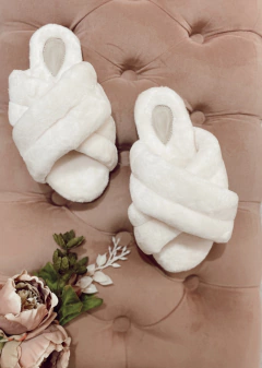 PANTUFLA PUNA BEIGE - comprar online