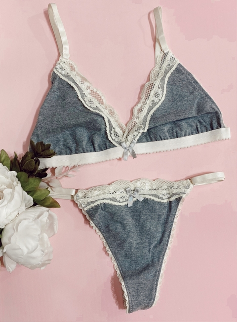 CONJUNTO JAZMIN GRIS